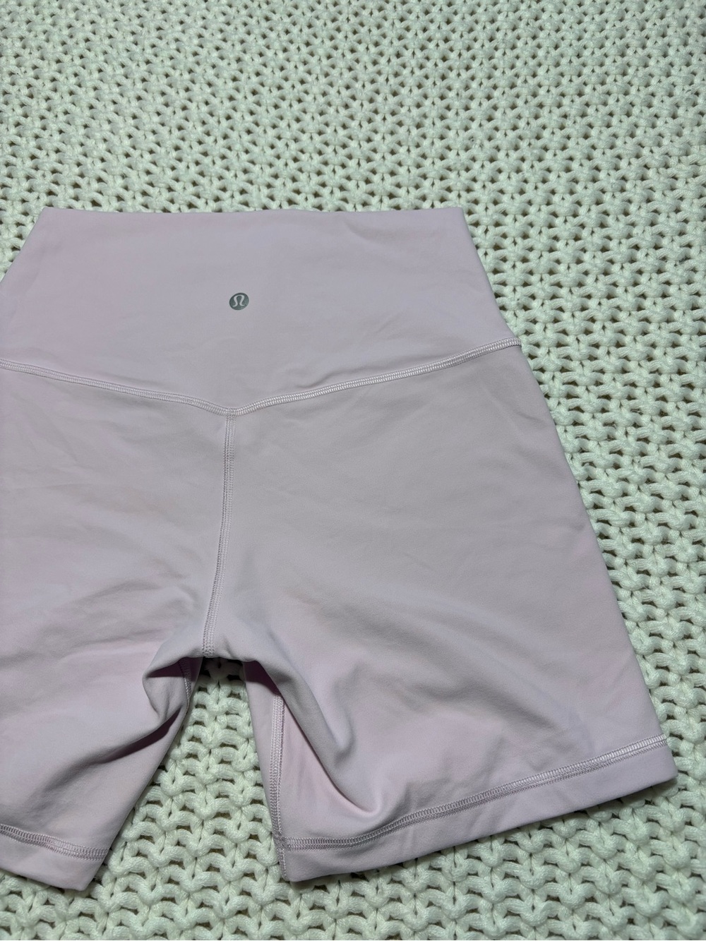 Lululemon pink organza align hr short 6” size 8 - Picture 5 of 11